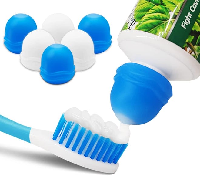 ILouxNei Self-Closing Toothpaste Caps (6-Pieces)
