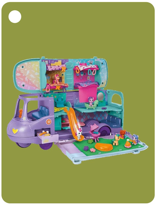 My Little Pony Playset - Buildable Trailer Camper Van (5+)