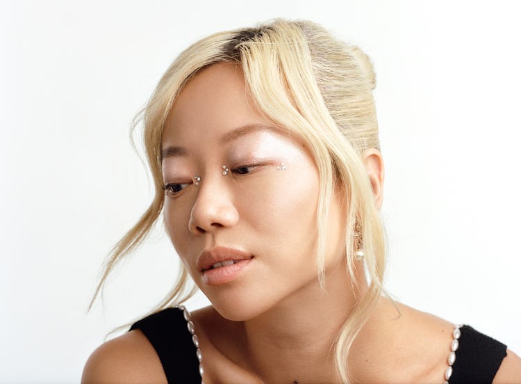 crystal tears festive holiday eye makeup