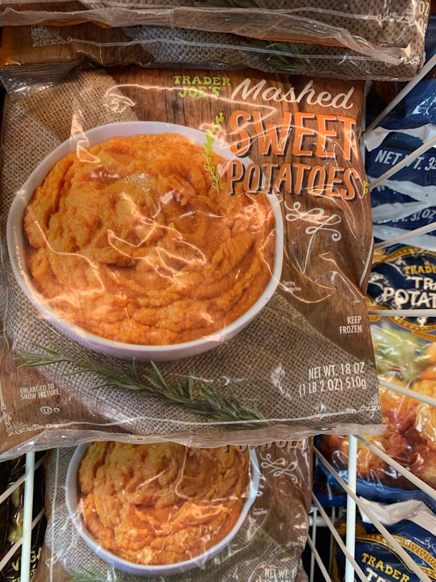 mashed sweet potatoes from trader joe's