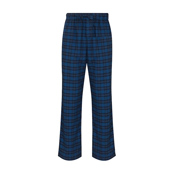 Flannel Check Pajama Trousers