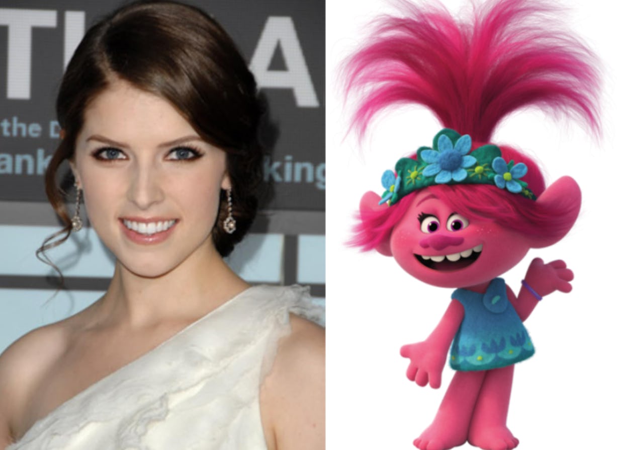 &lsquo;Trolls Band Together&rsquo; Cast & Their Characters In Side-By-Side Photos