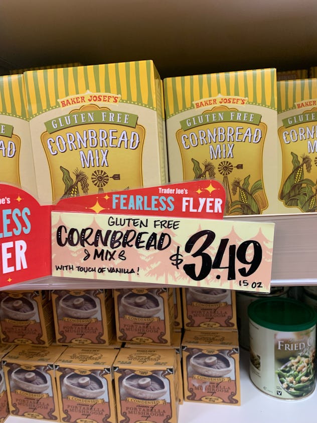 gluten free cornbread mix from trader joe's