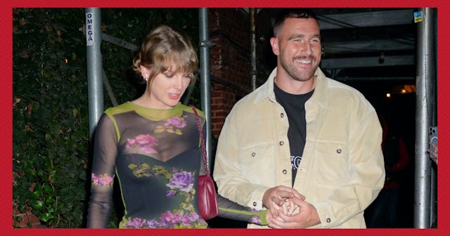 Travis Kelce is showing up for Taylor Swift, and parents around the world are praising him.