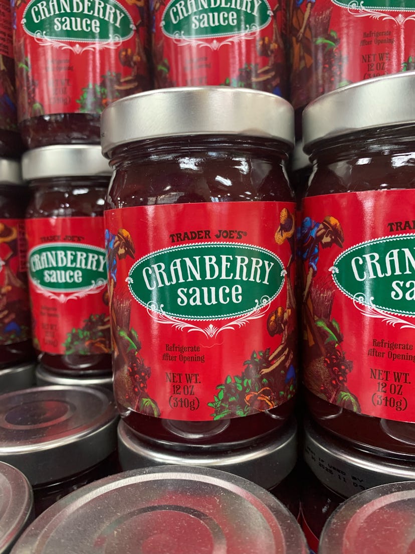 cranberry sauce from trader joe's