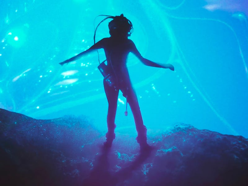 A still from James Cameron's The Abyss