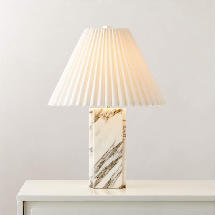 Bianca Marble Table Lamp