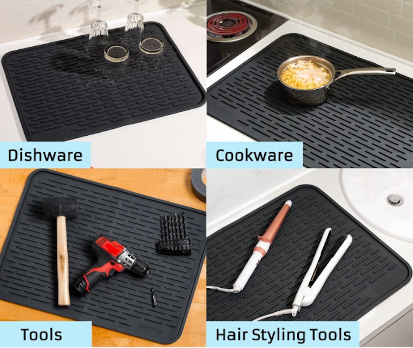 HOTPOP Silicone Dish Drying Mat