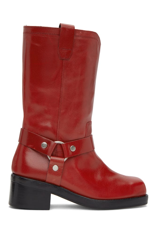 Red Western Boots