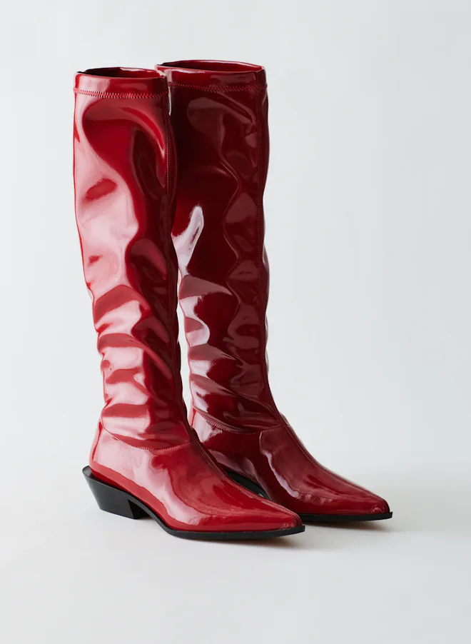 10 Pairs Of Red Boots That'll Make You The Most Interesting Person In ...