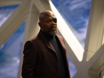 Samuel L. Jackson as Nick Fury in 'The Marvels'