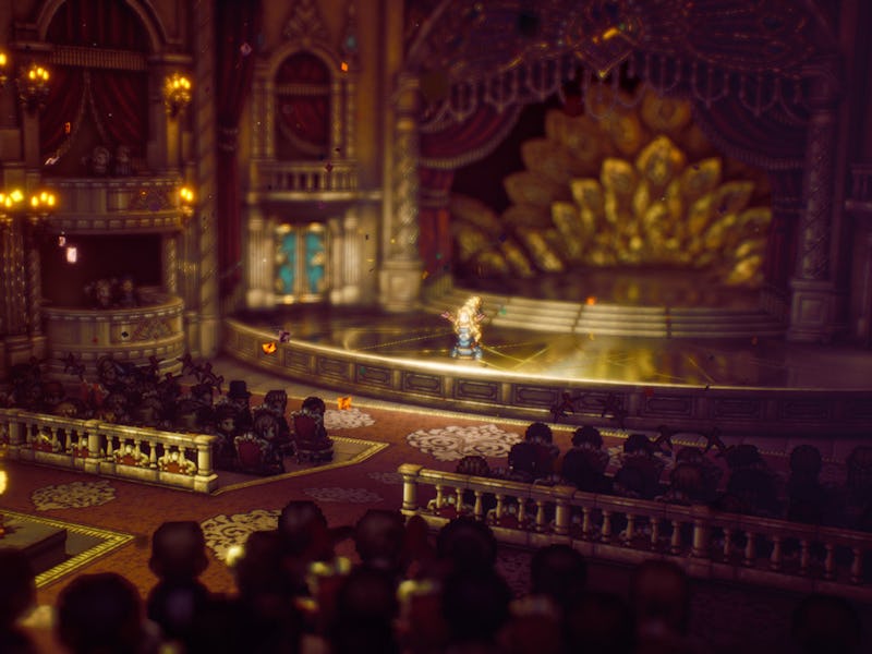 Octopath Traveler II theater screenshot