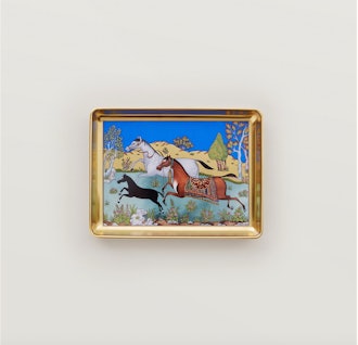 Hermès Cheval D'Orient Tray, Small Model