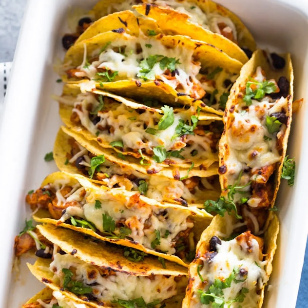 easy baked chicken tacos