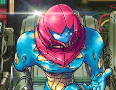 Metroid Fusion cutscene