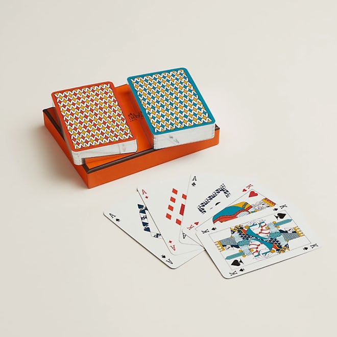 Hermès Habit de Cour Playing Cards (Set of 2)