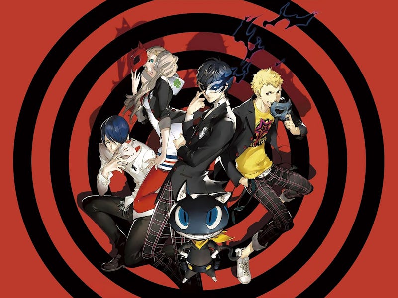 key art from Persona 5