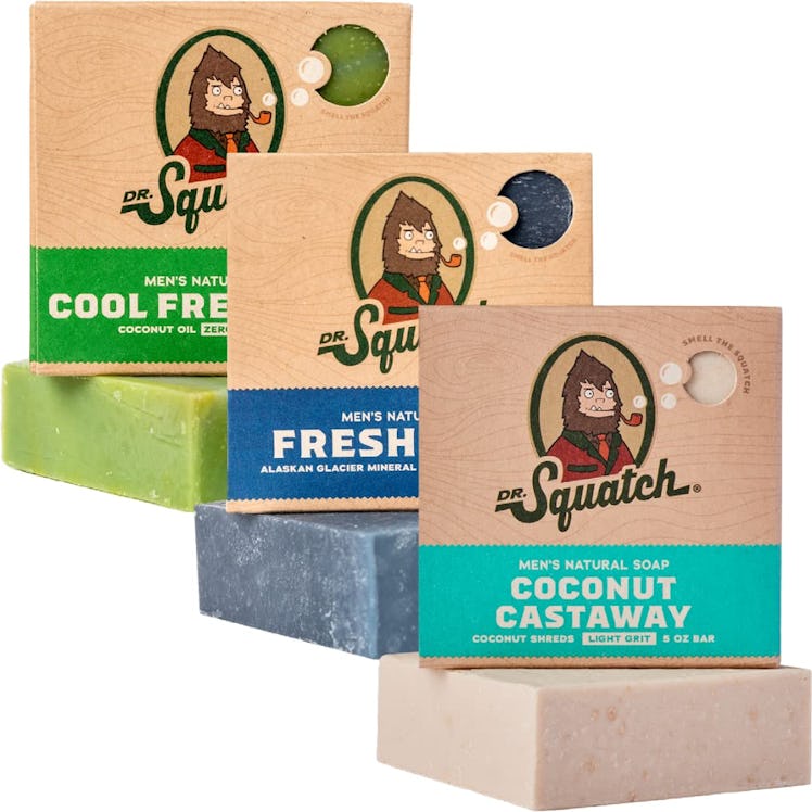 Dr. Squatch Natural Bar Soap (3-Pack)