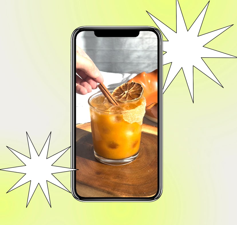 TikTok has pumpkin cocktail recipes for the fall.