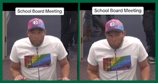 A Virginia Beach dad is going viral after he spoke up at a school board meeting, giving a deeply mov...