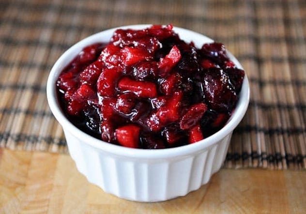fresh cranberry chutney