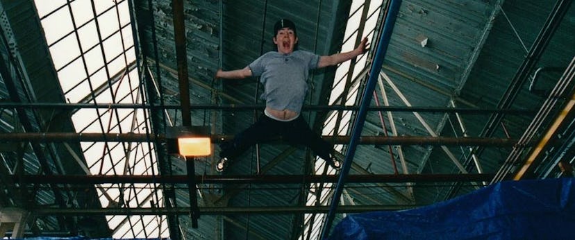 Stuntman David Holmes, who was paralyzed in an accident on the ‘Harry Potter’ set, in ‘David Holmes:…