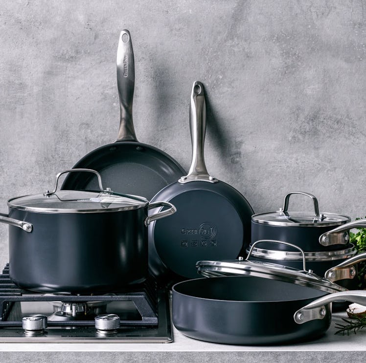 Canterbury Ceramic Nonstick 10-Piece Cookware Set 