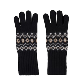 Khaite Black 'The Vail' Gloves