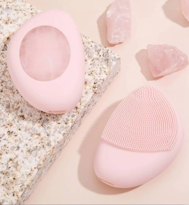 Laduora LISS Facial Sonic Skin Cleansing Brush With Gemstone Massager