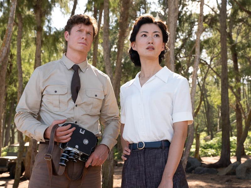 Anders Holm and Mari Yamamoto in 'Monarch: Legacy of Monsters.'