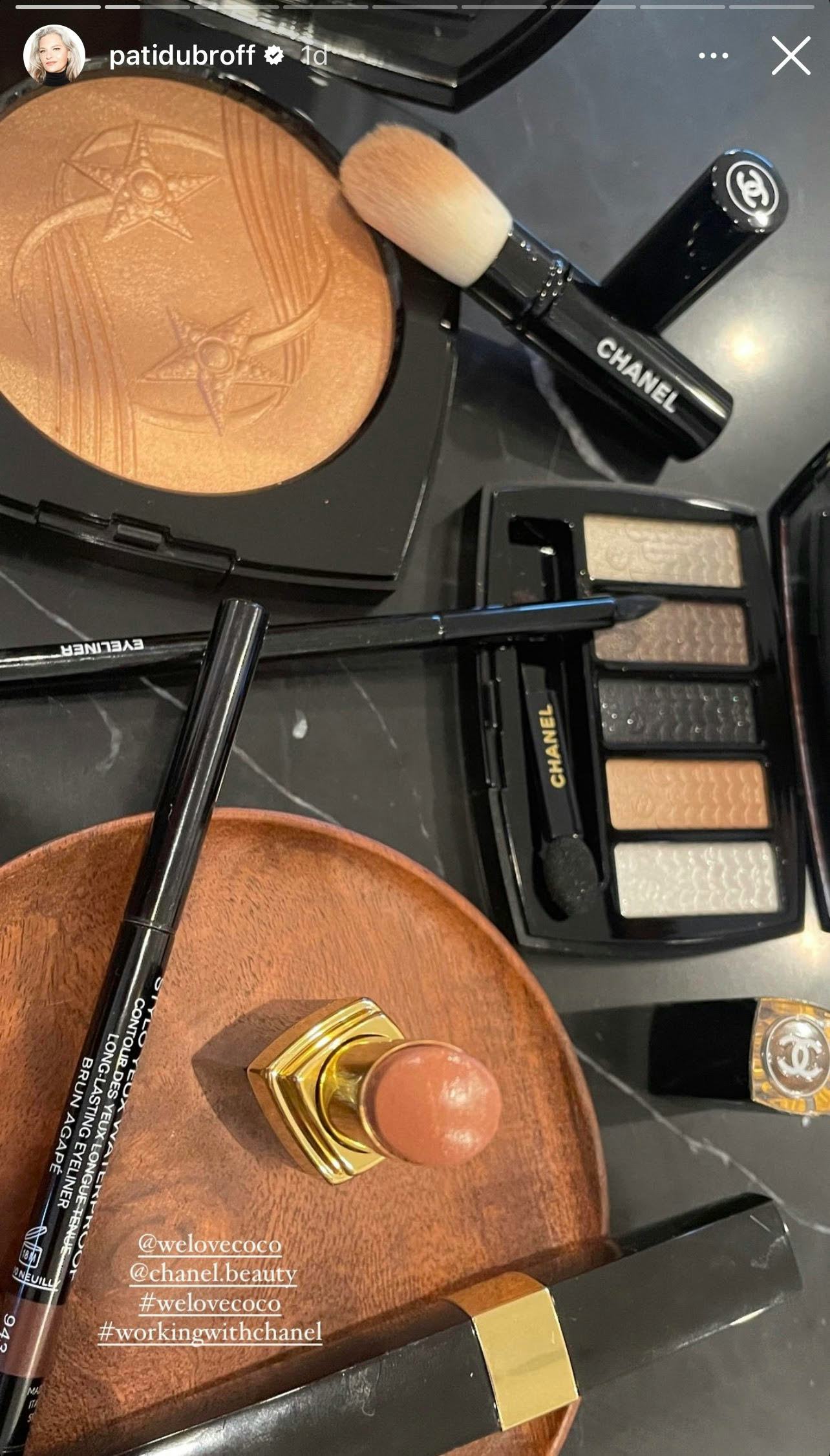 Pati Dubroff shares the Chanel makeup products used on Margot Robbie for the &lsquo;Saltburn&rsquo; premiere.