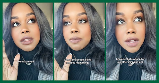 A mom went viral for calling for more non-aesthetic moms on social media to help provide "real" glim...