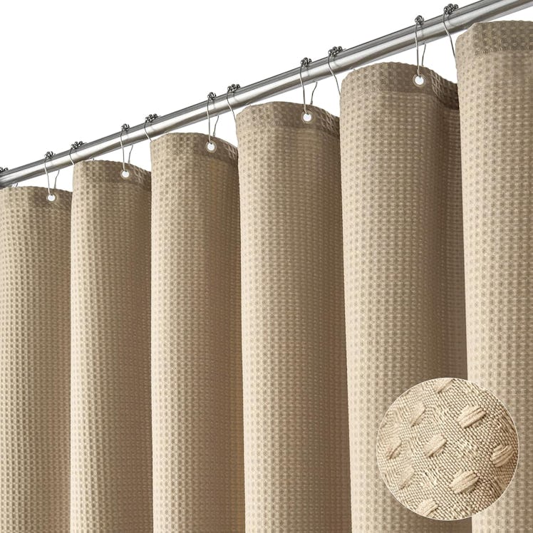 Dynamene Stall Fabric Shower Curtain