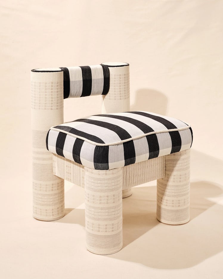 MINNA x LikeMindedObjects CRCL Chair Black & White