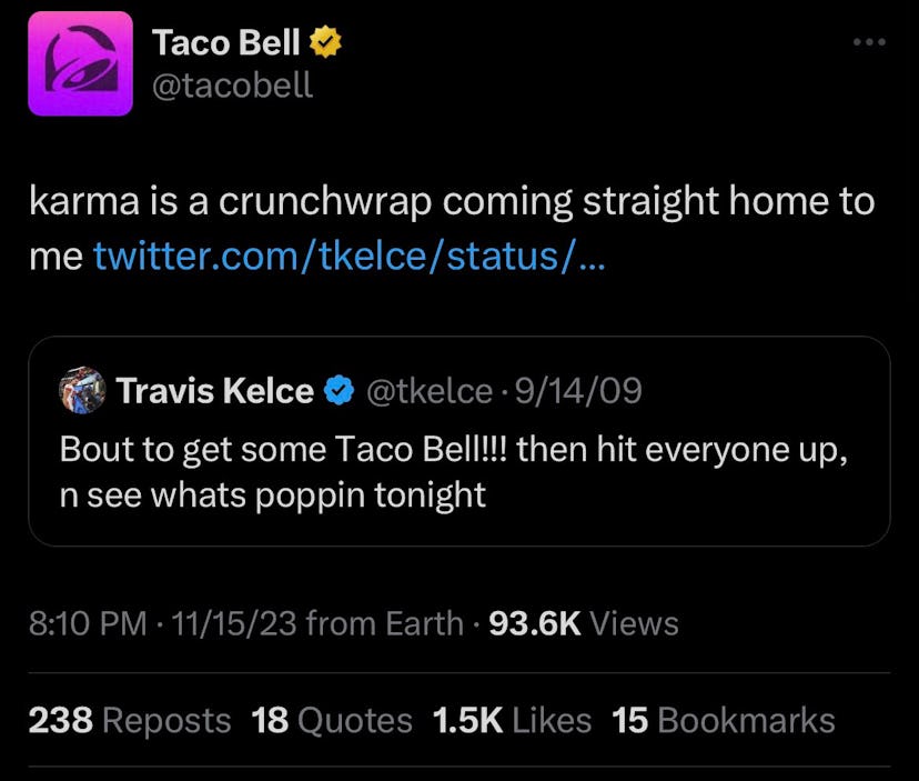 Travis Kelce's old tweets are going viral for the best reasons.