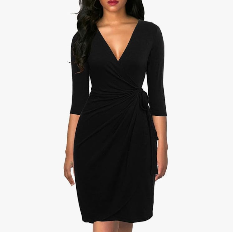 Berydress Classic V-Neck Wrap Dress