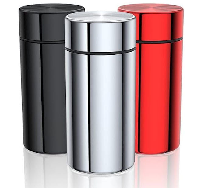 TecQach Portable Aluminum Storage Jar (3-Pack)