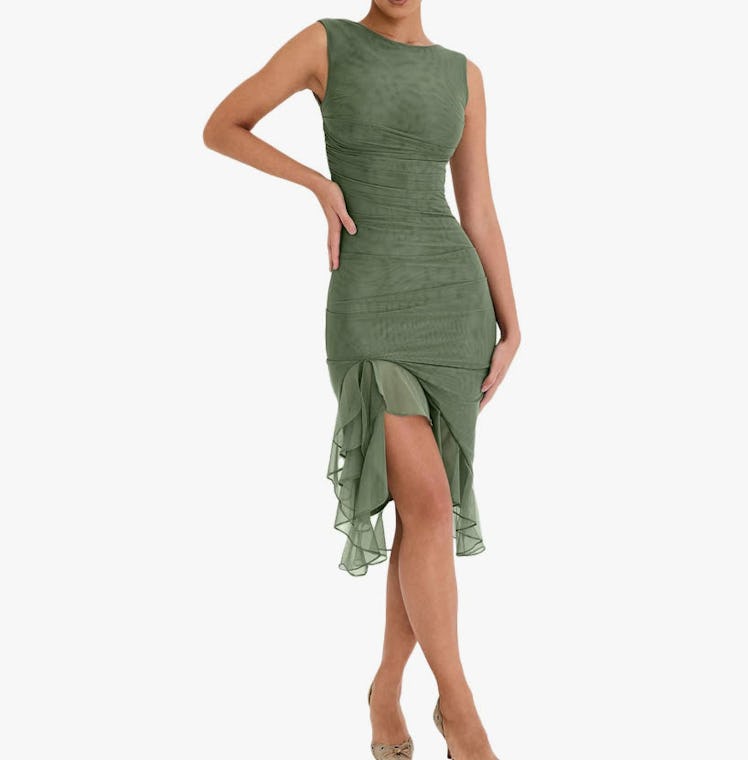 Mioliknya Sleeveless Bodycon Dress