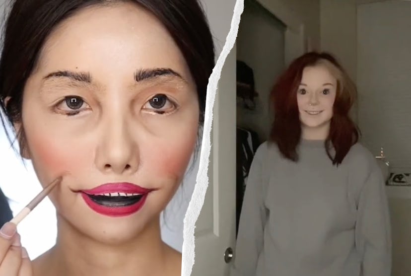 When to wear TikTok's "uncanny valley" makeup trend.