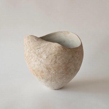 Handmade Minimalist Ceramic Sculpture Vase