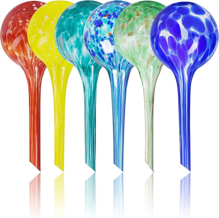 Miles Kimball Plant Watering Globes (Set of 6)