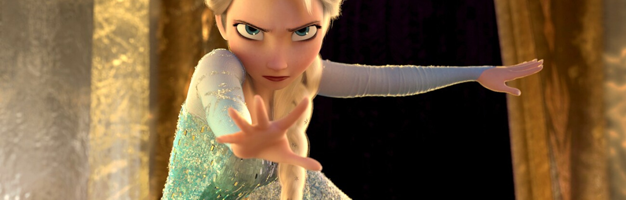 Elsa from Disney's Frozen.