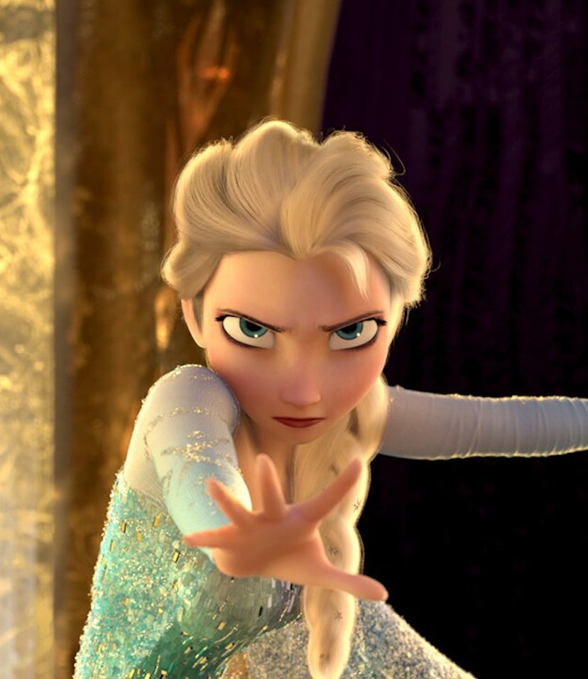 Elsa from Disney's Frozen.