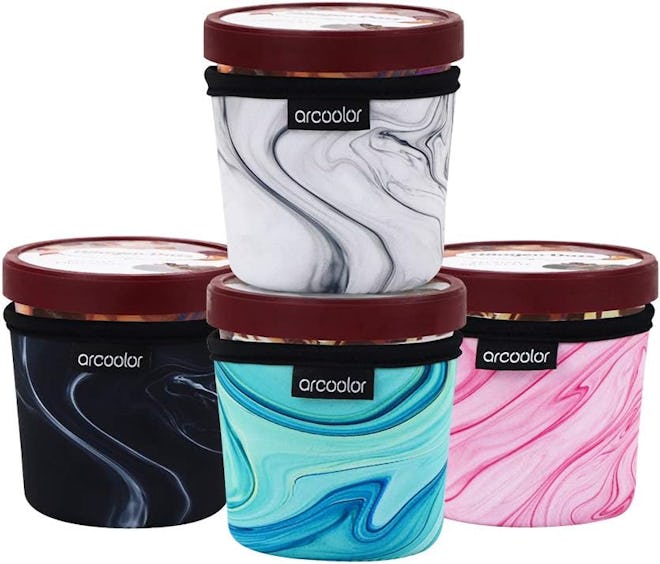 Arcoolor Pint Size Ice Cream Sleeves (4-Pack)