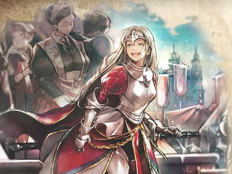 Aedelgard official art, Octopath Traveler: Champions of the Continent