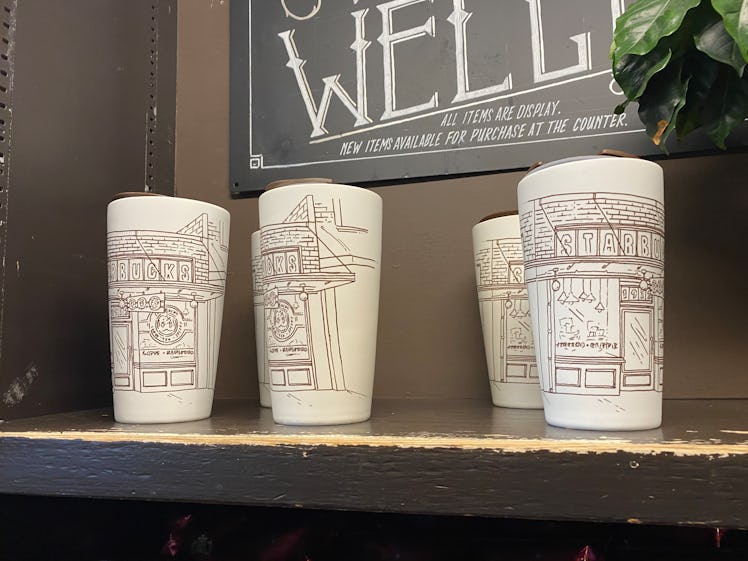 The OG Starbucks location has exclusive cups. 