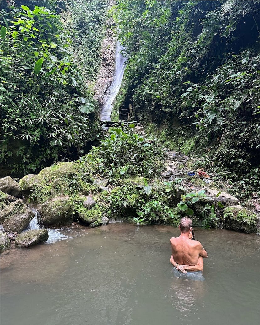 Gerry and Leslie on ‘The Golden Bachelor.’ Screenshot via Instagram
