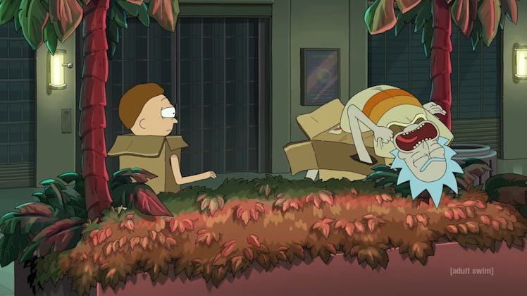 Rick and Morty parodies Maximum Overdrive.