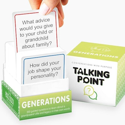Talking Point Intergenerational Conversation Cards
