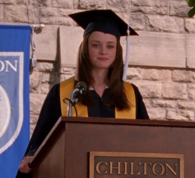 Rory on 'Gilmore Girls.' Screenshot via Netflix